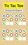 Tic Tac Toe: gamepad with 600 tic tac toes - Paperback