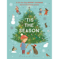 Tis the Season: A Lift-The-Flap Advent Calendar Full of Christmas Poems - Board Book