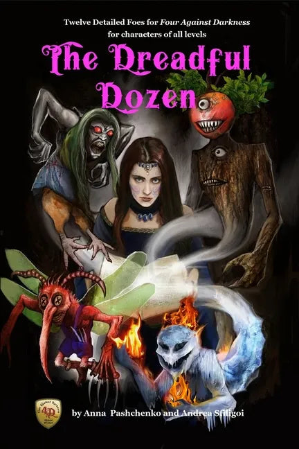 The Dreadful Dozen: Twelve Detailed Foes for Four Against Darkness for characters of all levels - Paperback