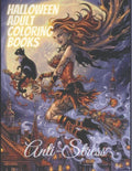Halloween Adult Coloring Book Anti-Stress: Big Book of Coloring, 8.5 x 11 Inches 200 Pages With 100 Cool Designs including pumpkins, witches, jack-o-l - Paperback