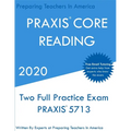 PRAXIS CORE Reading: Two Full Practice PRAXIS CORE Reading Exams - Paperback
