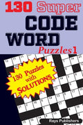 130 Super CODE WORD Puzzles - Paperback