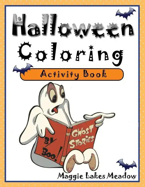 Halloween Coloring Activity Book - Paperback
