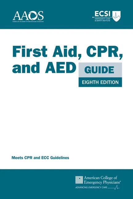 First Aid, Cpr, and AED Guide - Paperback