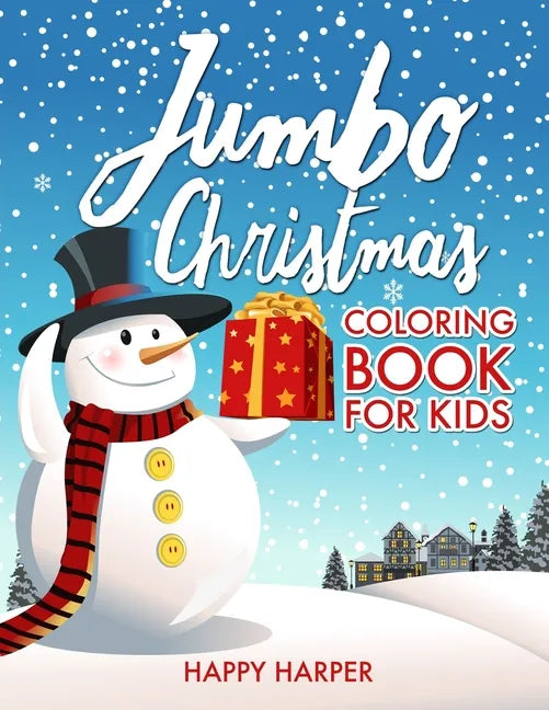 Jumbo Christmas Coloring Book - Paperback