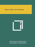Rules How To Compose - Paperback