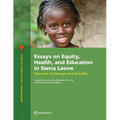 Essays on Equity, Health, and Education in Sierra Leone: Selected Challenges and Benefits - Paperback