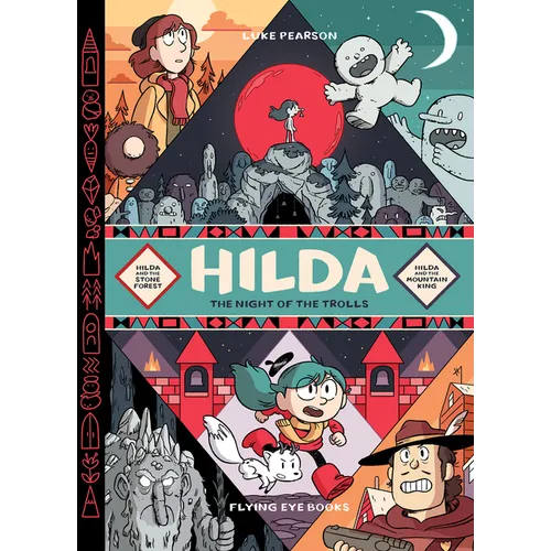 Hilda: Night of the Trolls: Hilda and the Stone Forest / Hilda and the Mountain King - Hardcover