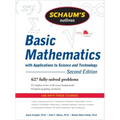 Schaum's Outline of Basic Mathematics with Applications to Science and Technology - Paperback