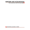Mergers and Acquistions - Paperback