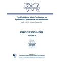 Proceedings of The 23rd World Multi-Conference on Systemics, Cybernetics and Informatics: WMSCI 2019 (Volume III) - Paperback