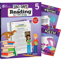 180 Days(tm) Reading, Writing and Math for Grade 5: 3-Book Set: Practice, Assess, Diagnose - Paperback