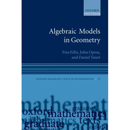 Algebraic Models in Geometry - Paperback