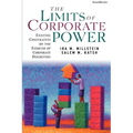 The Limits of Corporate Power: Existing Constraints on the Exercise of Corporate Discretion - Paperback