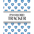 XL Large Print Password Tracker (Lock Shield Blue): 8"x10" 450+ Alphabetical Password Logbook for Easy Organization; Perfect for Seniors with its 16 p - Paperback