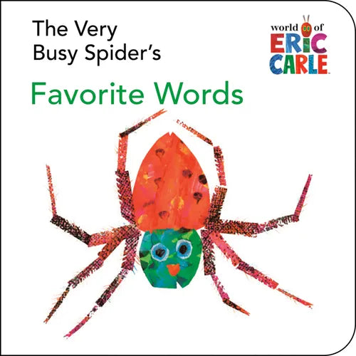 The Very Busy Spider's Favorite Words: A Mini-Board Book - Board Book