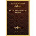 The Life And Death Of Mr. Badman - Hardcover