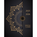Monthly Planner 2025 2026 - Paperback