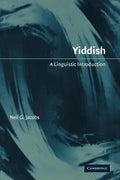 Yiddish: A Linguistic Introduction - Paperback