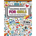 Coloring Book for Girls Doodle Cutes: The Really Best Relaxing Colouring Book For Girls 2017 (Cute, Animal, Dog, Cat, Elephant, Rabbit, Owls, Bears, K - Paperback