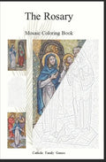 The Rosary Mosaic Coloring Book - Paperback