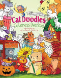 Cat Doodles Cuteness Overload Coloring Book for Adults and Kids: A Cute and Fun Animal Coloring Book for All Ages - Paperback