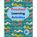 Preschool Learning Activities 3+: 8.5 x 11 in (21.59 x 27.94 cm),100 pages.Home school Preschool Learning Activities, Letter Tracing Book, Practice Fo - Paperback