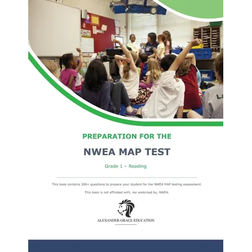 NWEA Map Test Preparation - Grade 1 Reading - Paperback