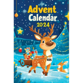 Advent Calendar 2025 Kids: Christmas Stories to Share the Gift of Family Bonding - 24 Days of Affirmations, Holiday Cheer, Faith, Joy, Love and G - Paperback