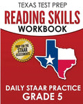 TEXAS TEST PREP Reading Skills Workbook Daily STAAR Practice Grade 5: Preparation for the STAAR Reading Tests - Paperback