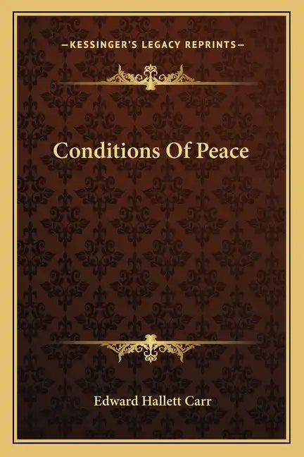 Conditions of Peace - Paperback