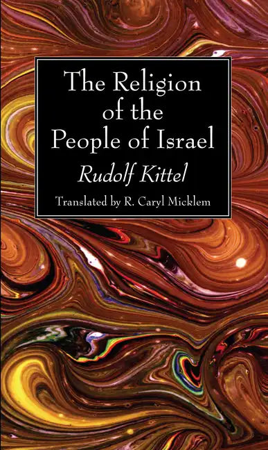 The Religion of the People of Israel - Paperback