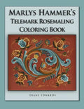 Marlys Hammer's Telemark Rosemaling Coloring Book - Paperback