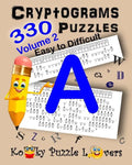 Cryptograms, Volume 2: 330 Puzzles - Paperback
