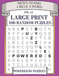 News Stand Circle a Word Vol.12: Large Print 100 Puzzles - Paperback