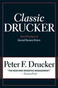 Classic Drucker: From the Pages of Harvard Business Review - Paperback