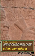 New chronology using solar eclipses, Volume III - Paperback