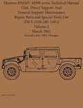 Humvee HMMV M998 series Technical Manual Unit, Direct Support And General Support Maintenance Repair Parts and Special Tools List TM 9-2320-280-24P-2 - Paperback