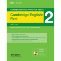 Exam Essentials: Cambridge First Practice Tests 2 W/Key + DVD-ROM - Paperback