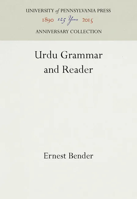 Urdu Grammar and Reader - Hardcover