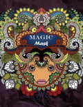 Magic Mask: Adult coloring book - Paperback