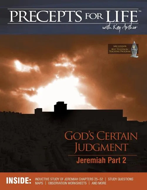 Precepts For Life Study Companion: God's Certain Judgment (Jeremiah Part 2) - Paperback