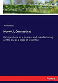 Norwich, Connecticut: Its importance as a business and manufacturing centre and as a place of residence - Paperback