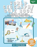 World Geography Quiz Book: A variety of fun and increasingly challenging geography questions for kids: A great geography gift for children. - Paperback
