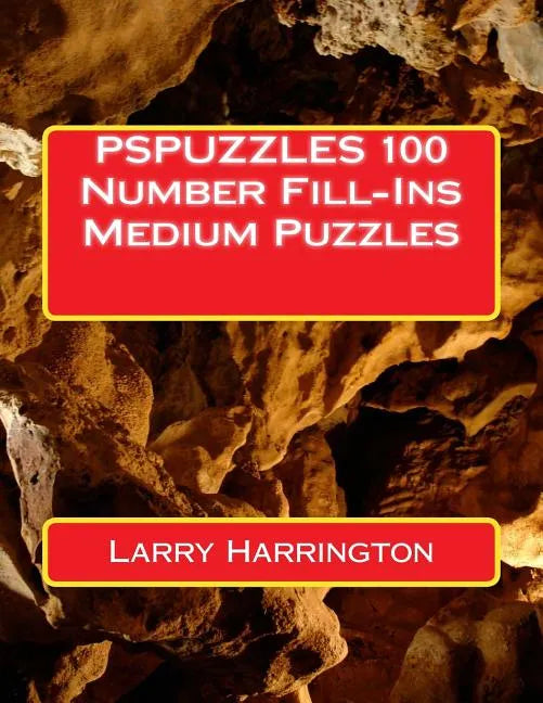 PSPUZZLES 100 Number Fill-Ins Medium Puzzles - Paperback