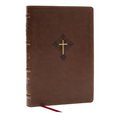 Rsv2ce, Thinline Large Print Catholic Bible, Brown Leathersoft, Comfort Print - Imitation Leather