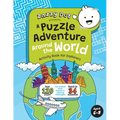 Zazzy Dot Presents A Puzzle Adventure Around the World: Activity Book for Explorers Ages 6-9 - Paperback