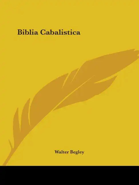 Biblia Cabalistica - Paperback