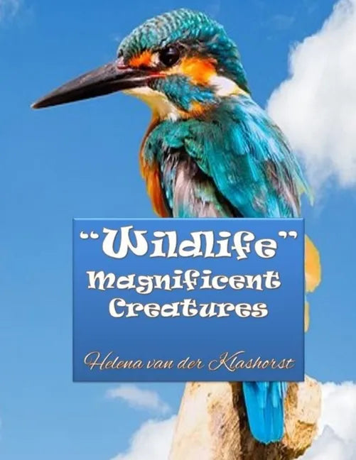 Wildlife Magnificent Creatures: Grayscale coloring - Paperback