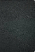 Rvr 1960 Biblia Deluxe, Negro Piel Genuina - Leather